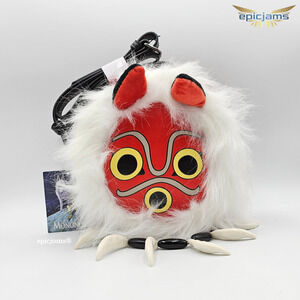 Studio Ghibli Princess Mononoke San's Mask Figural Crossbody Bag